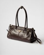 Prada Bonnie Medium Leather Handbag - Image 7